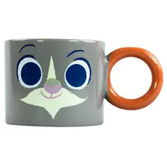 DISNEY - Tazón 400 ml Cerámica Zootopia 2 Gris
