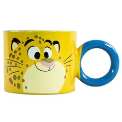 DISNEY - Tazón 400 ml Cerámica Zootopia 2 Amarillo