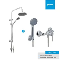 MOSAICO - Pack Columna Rimini + ducha Amalfi