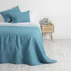 MASHINI - Quilt 2 plazas Liso Calipso