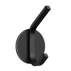 FIXSER - Ganchos Acero Curvo Negro