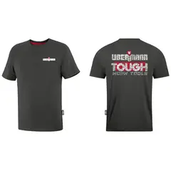 UBERMANN - Polera Manga Corta Hombre Gris XL