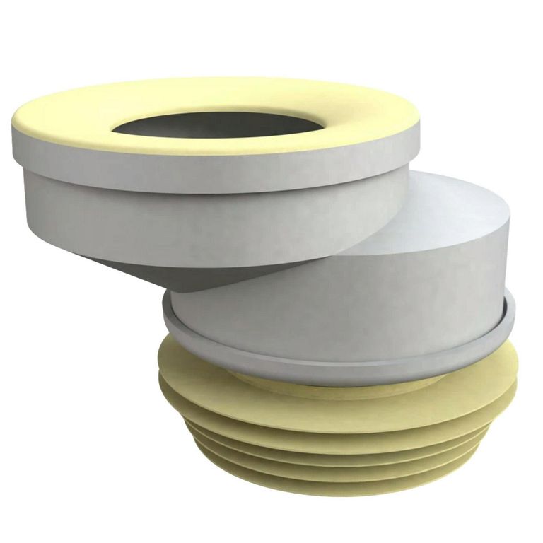 Adaptador Excéntrico Rígido con desplazamiento de 40mm para WC