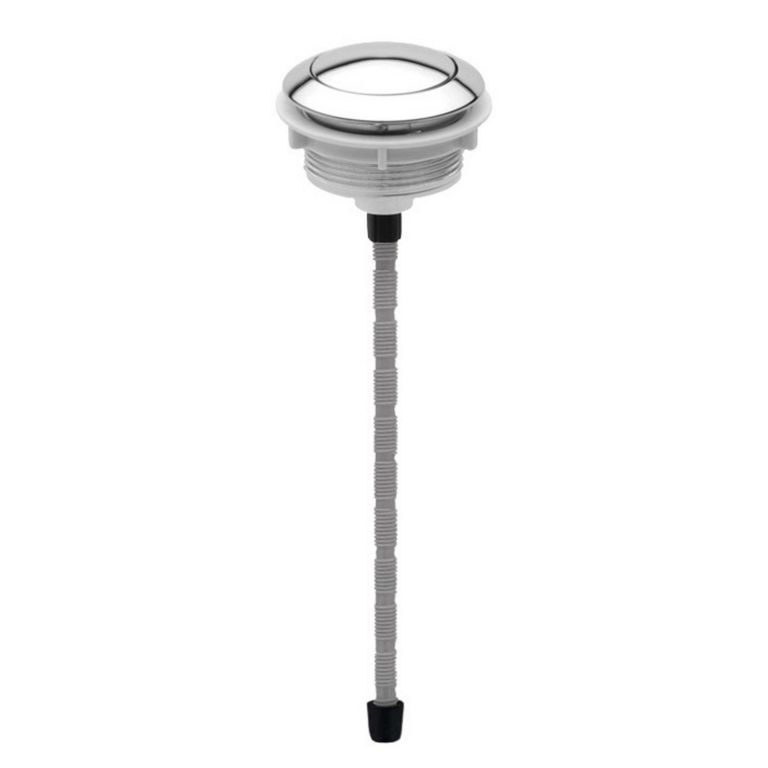 Botón Superior Cromado de 1 etapa (Flush) para WC de 48mm