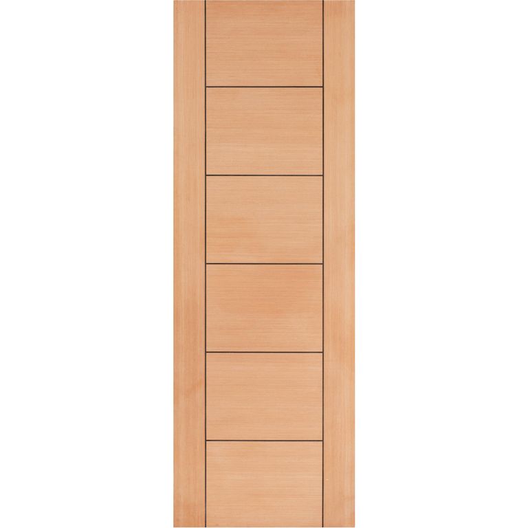 Puerta MDF 65x200 cm Mamba Chapa Natura