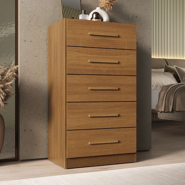 MOBILFRANK Comoda 5 Cajón(es) CO5CI 46x91x35 cm Canela