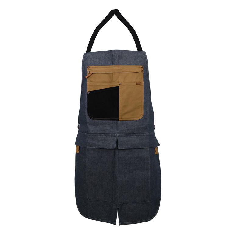 Pechera mezclilla Hombre Azul Talla única