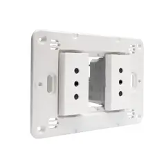 BTICINO - Tomacorriente Doble 10A Blanco Semi Armado Matixgo