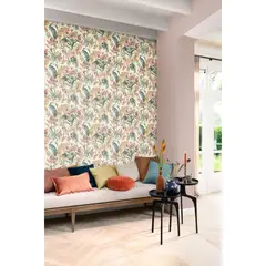 RASCH - Papel Mural Hojas 481952 5 m2 aproximadamente