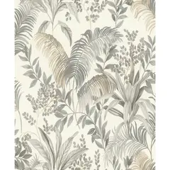 RASCH - Papel Mural Hojas 481945 5 m2 aproximadamente
