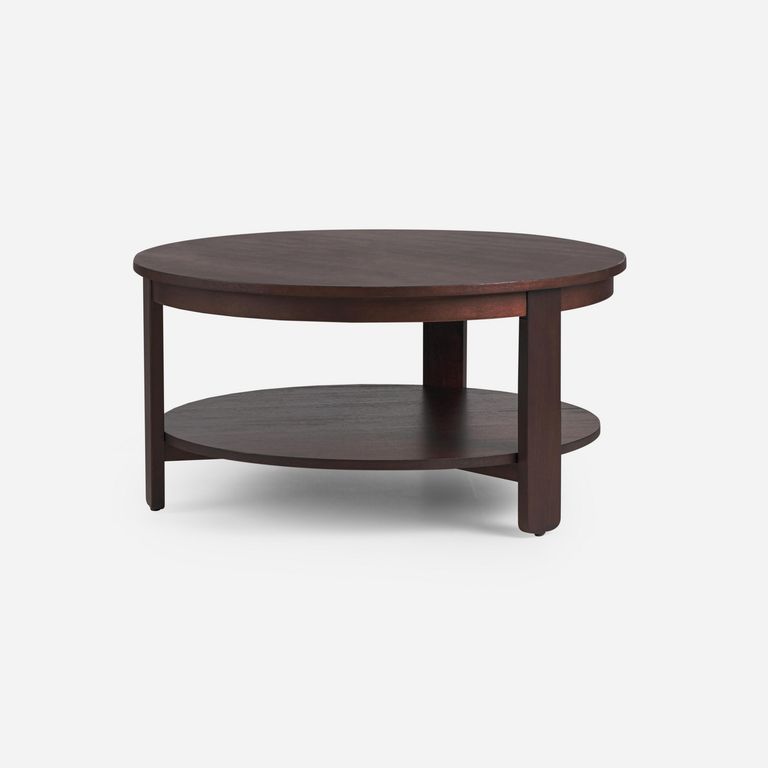 Mesa lateral Kavi Tostado 94x19x94 cm