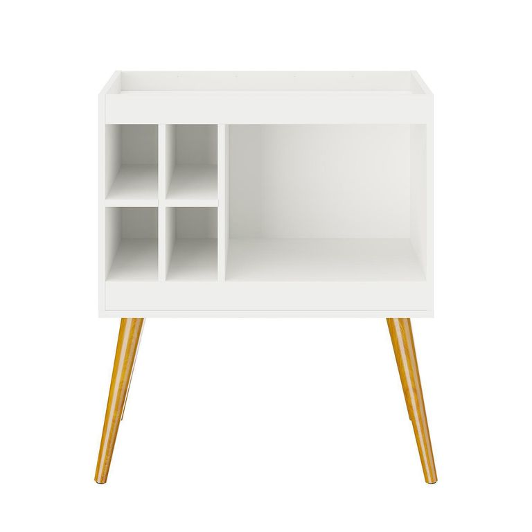 Estante MDF 2 Nivel(es) 70x81.5x35 cm Blanco