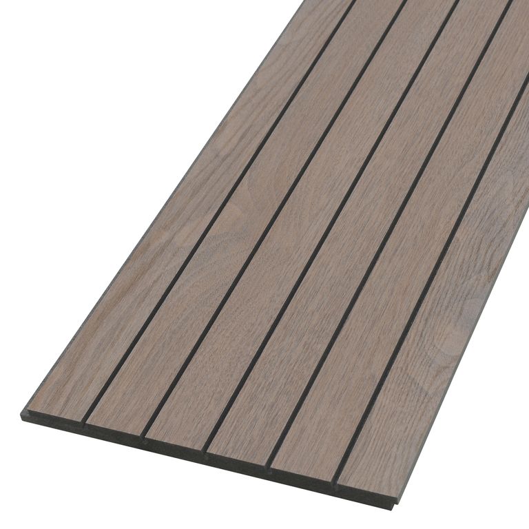 Wall Panel Revestimiento MDF Micro Ripado R32 Bosco 12x218x2480