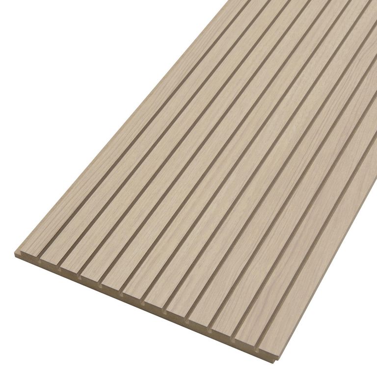 Wall Panel Revestimiento MDF Micro Ripado R15 Carvalo 12x218x2480