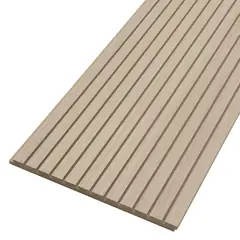 MASISA - Wall Panel Revestimiento MDF Micro Ripado R15 Carvalo 12x218x2480