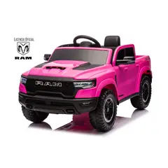 KIDSCOOL - Camioneta Rosa RAM1500 RHO Supertruck 12 V