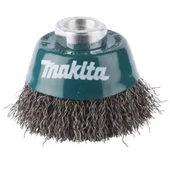 MAKITA - Grata Copa 4" M14 Inox Rizado Para Esmeril
