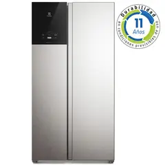 ELECTROLUX - Refrigerador Side by Side No Frost 624 Litros Inox ES60S