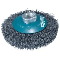 MAKITA - Grata Plana 4 1/2" M14 Inox Rizado Para Esmeril