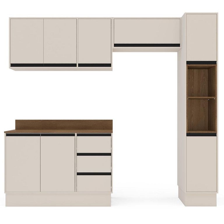 Mueble De Cocina Koya Premier 8 Puertas 3 Cajones