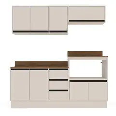 VEKKAHOME - Kit cocina koya premier 8 puertas 3 cajones