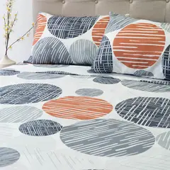 DORAL - Sabana PIEL DURAZNO 2 plazas 200 Hilos DISEÑOS