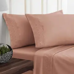 DORAL - Juego Sabanas Santorini 2 plazas 200 Hilos