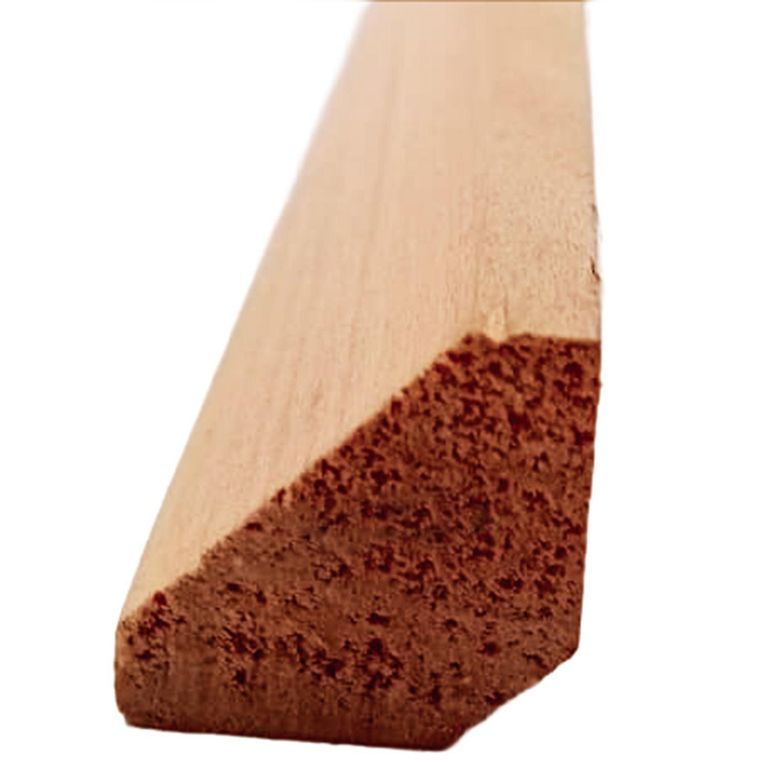 Moldura nativa Madera Natural 15 mm 1.5x300 cm