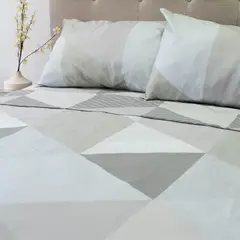 DORAL - Sabana PIEL DURAZNO 2 plazas 200 Hilos DISEÑOS