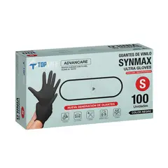 TOPSAFE - Guante de Nitrilo M Negro