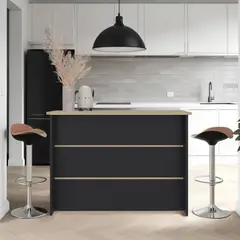 TUHOME - Isla de Cocina Arlet 2 Puertas