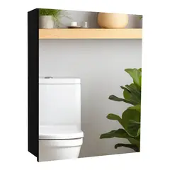 TUHOME - Botiquin Para Baño Lumo 50.5x40x12.2 Cm Con Espejo