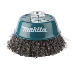 MAKITA - Grata Copa 4"M14 Alambre Rizado para esmeril