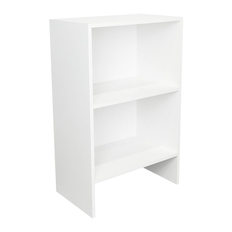 Biblioteca Melamina 2 Nivel(es) 50x80x30.3 cm Blanco