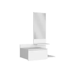 TUHOME - Mueble Recibidor Vienna Blanco 150x38x68 cm
