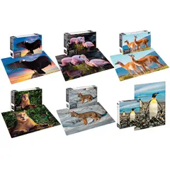 PRONOBEL - Puzzle Fauna Chilena 500 piezas 4x34x24 cm