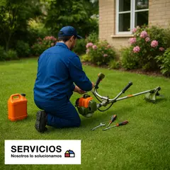 SERVICIOS HOGAR - Puesta en marcha corta cesped/orilladora
