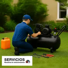 SERVICIOS HOGAR - Puesta en marcha compresor de pintura