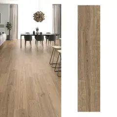 GENERICO - Porcelanato 23x120 cm Baywood Honey Café Claro 1.66 m2