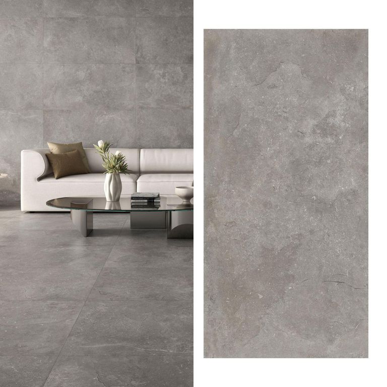 Porcelanato 60x120 cm Cassian Ash Gris Claro 1.42 m2