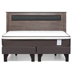 ROSEN - Cama Europea New Style 4 Plus King Respaldo Rachel