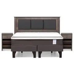 ROSEN - Cama Europea New Style 4 Plus 2 plazas Muebles Rachel