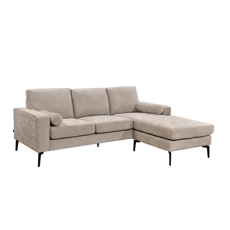 Sofá 4 cuerpos Baltimore 210x86x159 cm Beige