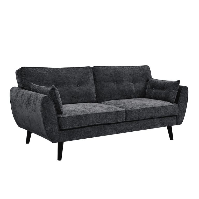 Sofá 3 cuerpos Dallas 190x86x84 cm Gris
