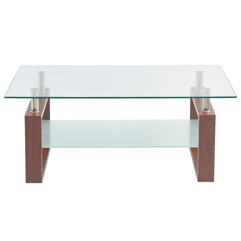 Mesa de Centro Cubic Café 70x110x45 cm