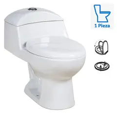 KLIPEN - Sanitario One piece a Piso 30,5 cm 11 Litros OLIMPIA Blanco