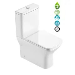 KLIPEN - Sanitario Two piece a Piso Múltiple 6 Litros BERLIN Blanco