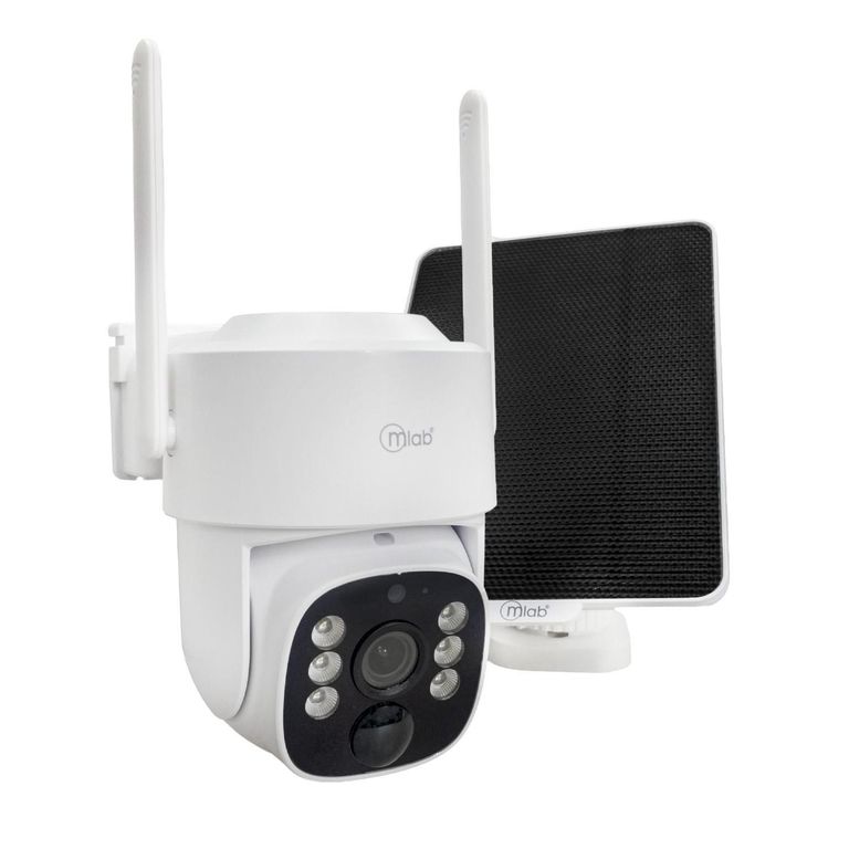 Camara IP Solar Head Vision 1296P Bateria Wifi Outdoor Ip67