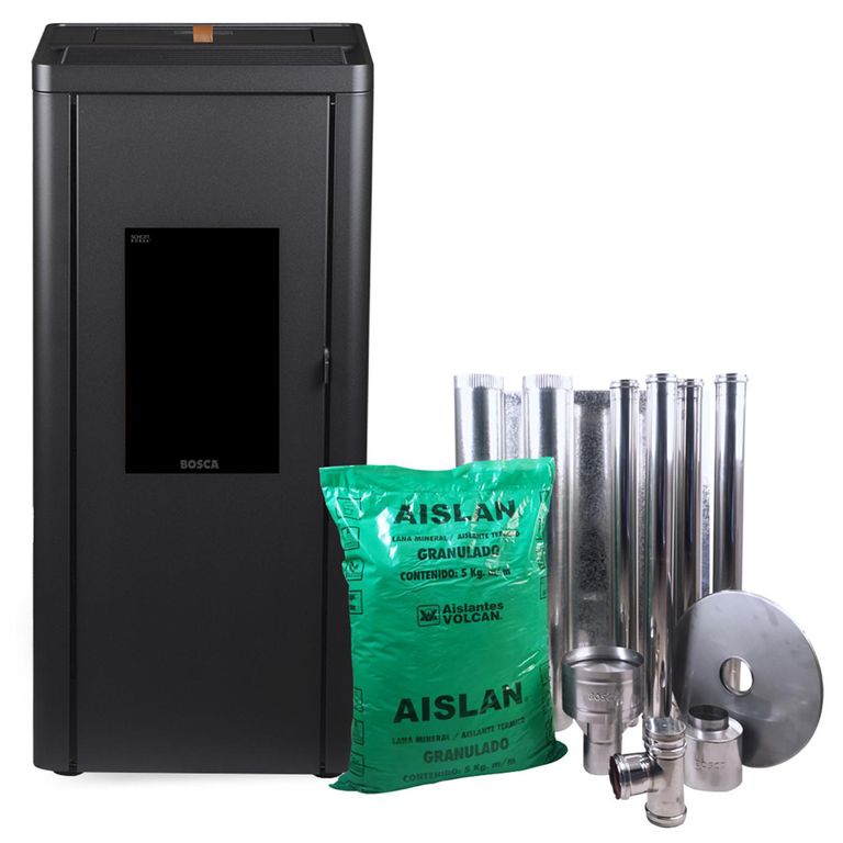 Estufa Pellet Silenzio Negro