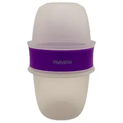 VITALY - Contenedor Duplex Plástico 730 ml